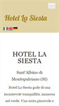 Mobile Screenshot of hotel-lasiesta.it